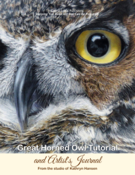 Great Horned Owl Tutorial & Artist's Journal